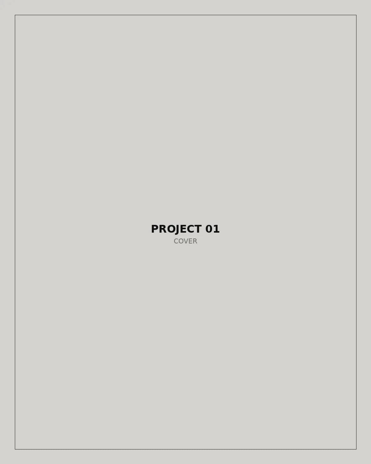 Project 01 cover placeholder