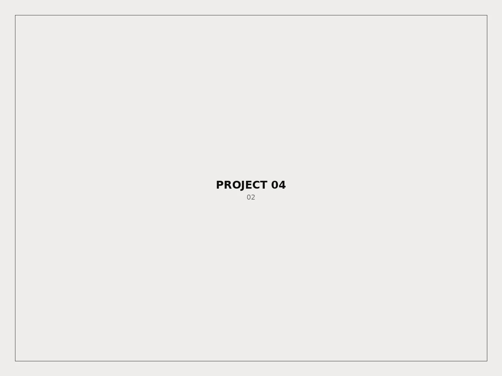 Project 04 — detail visual