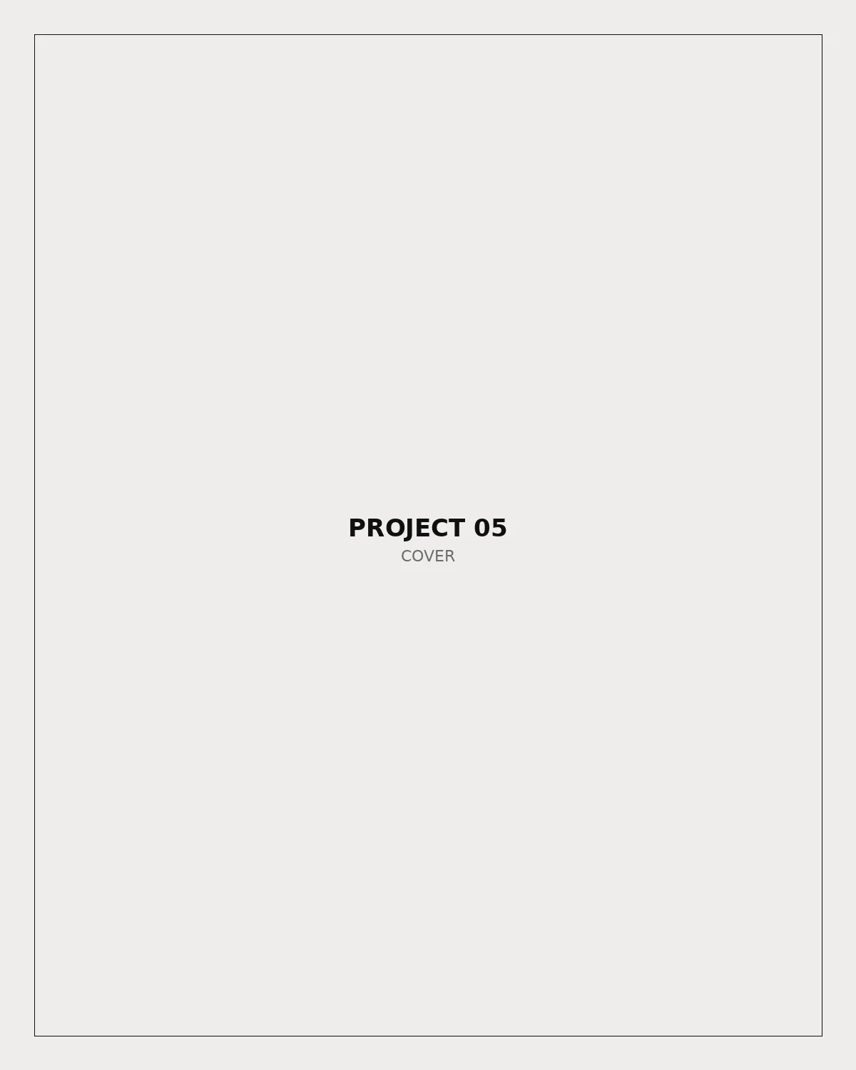 Project 05 cover placeholder